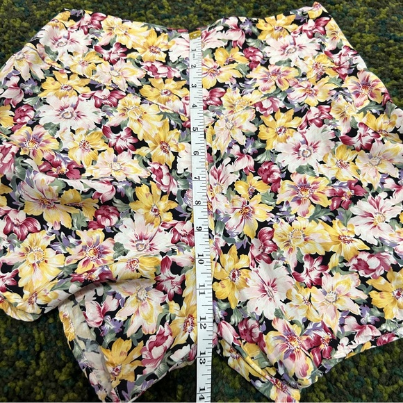 Vintage 1990s Flowy Floral Skort Size XS - Picture 8 of 12